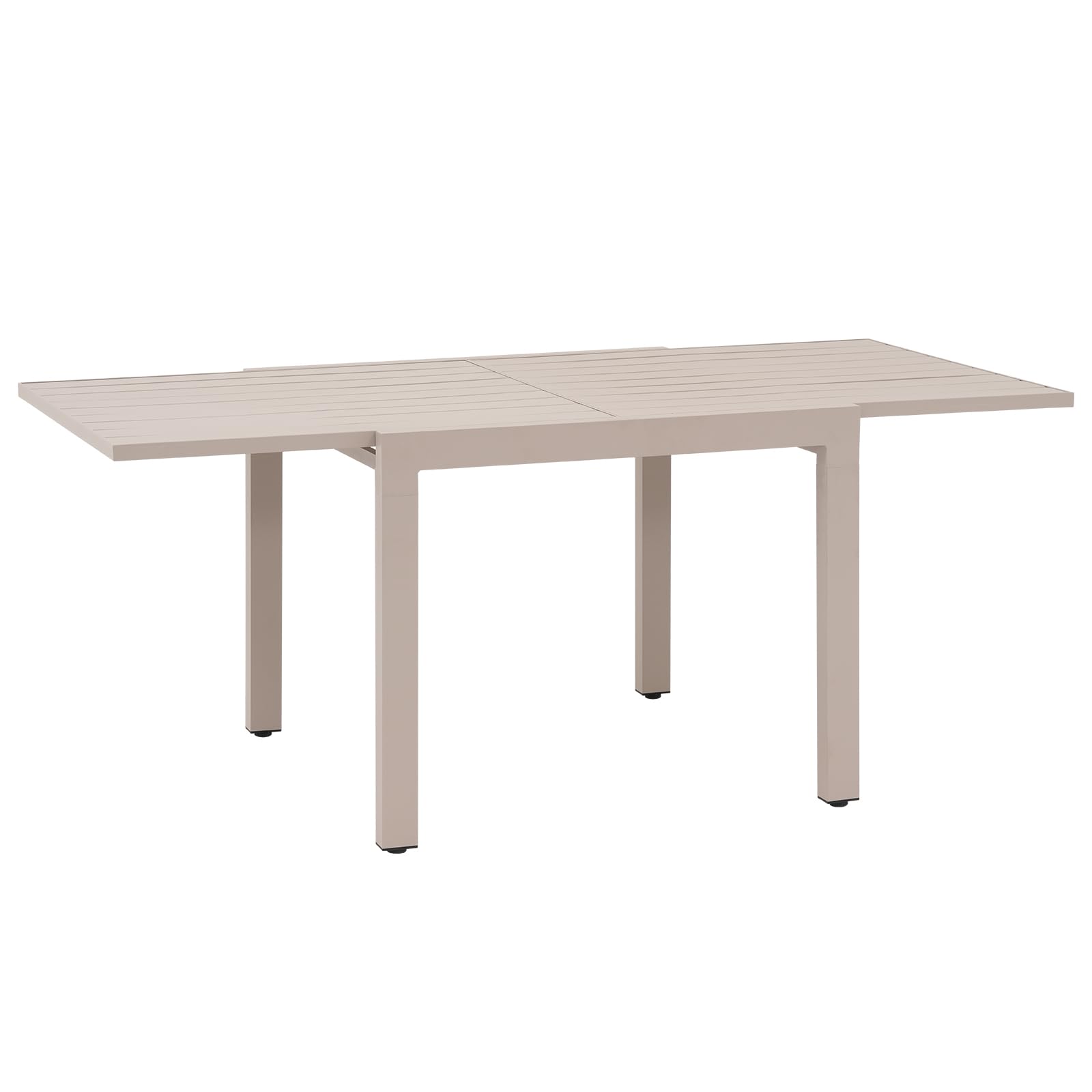 Soleil Jardin Extendable Aluminum Patio Dining Table 35