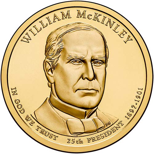 2013 S Proof William McKinley Presidential Dollar Coin - US Mint Uncirculated Condition | Perfect for Coin Collectors, History Enthusiasts & Gift Giving