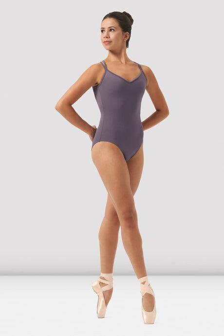 Mirella Women's Bohemian Cross Back Dance Leotard - Elegant Ballet & Gymnastics Performance Wear for Dance Classes & Competitions