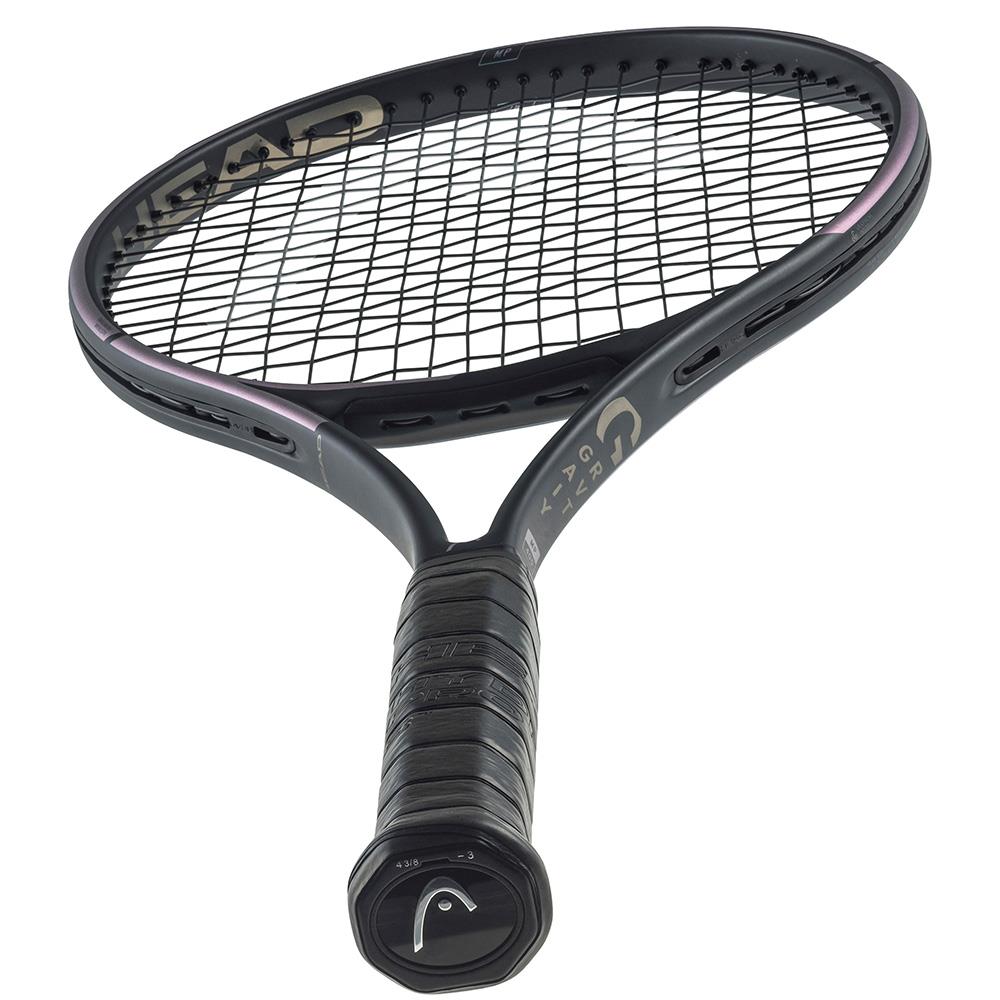 Head Gravity MP 2023 Tennis Racket - Professional Carbon Fiber Racquet for Power & Control - Perfect for Competitive Play & Training Sessions
