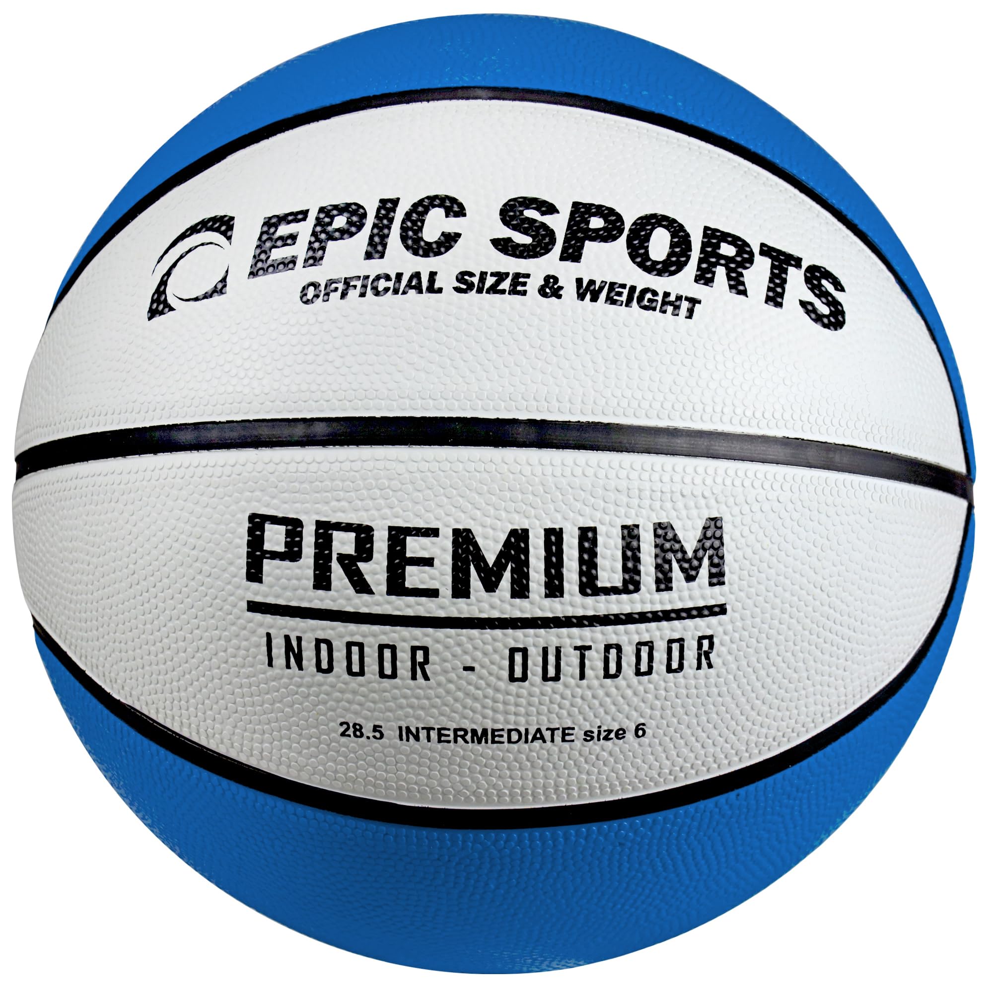 Premium Multi-Color Rubber Basketball for Outdoor & Indoor Play