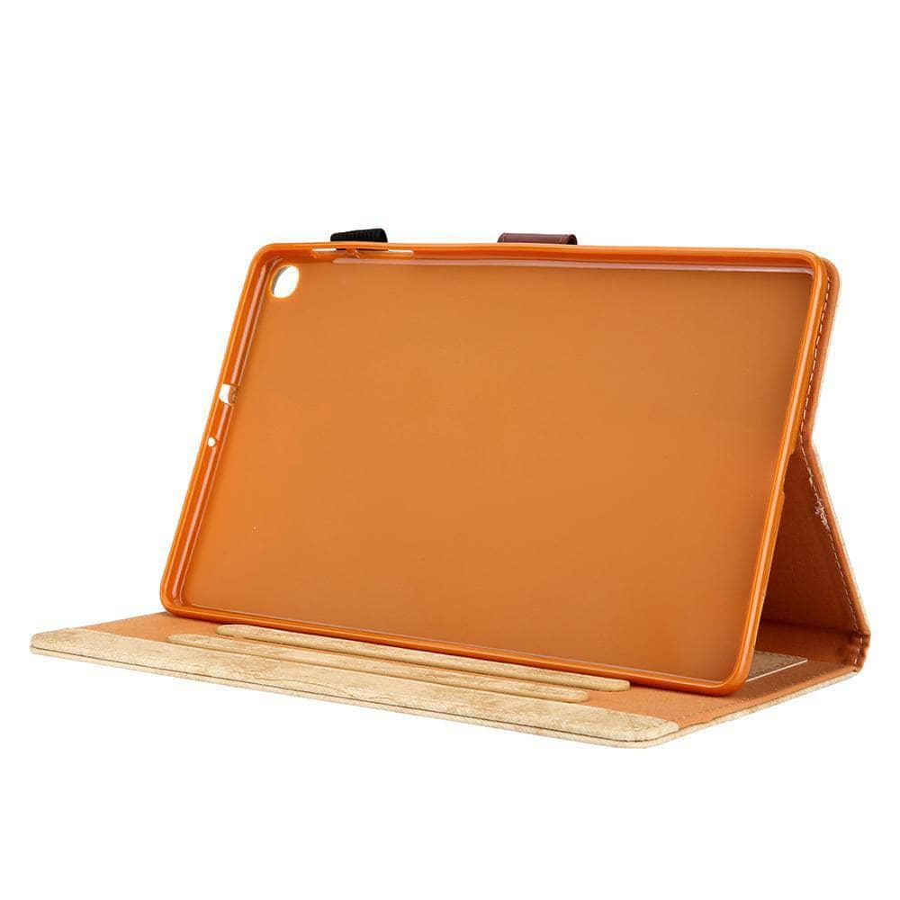 Premium PU Leather Tablet Case for Samsung Galaxy Tab A 10.1 (2019) SM-T510/SM-T515 - Slim Protective Cover with Card Slot - Perfect for Work, Travel & Daily Use