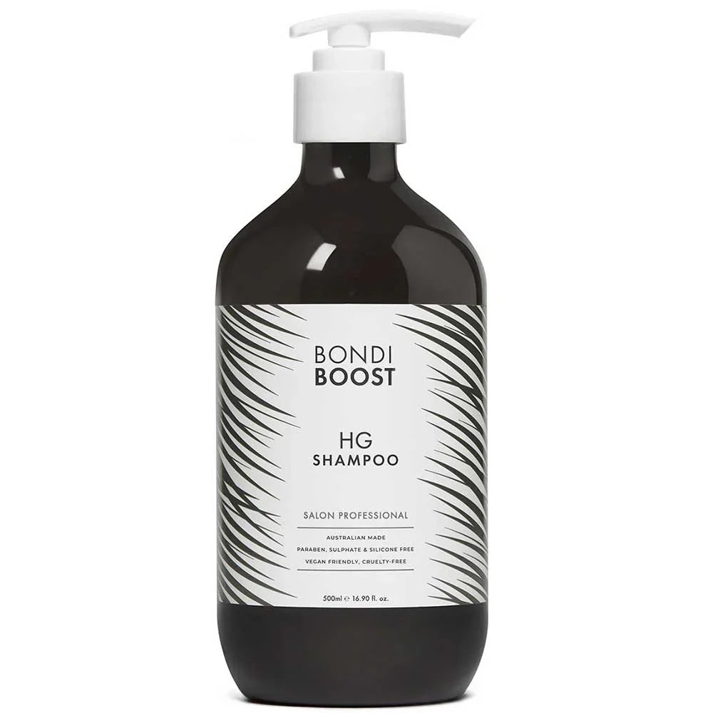 BondiBoost HG Shampoo 300ml for Hair Growth & Thickening - Volumizing & Strengthening Shampoo for Fine, Thin Hair - Sulfate-Free & Vegan Formula - Perfect for Daily Use at Home or Salon