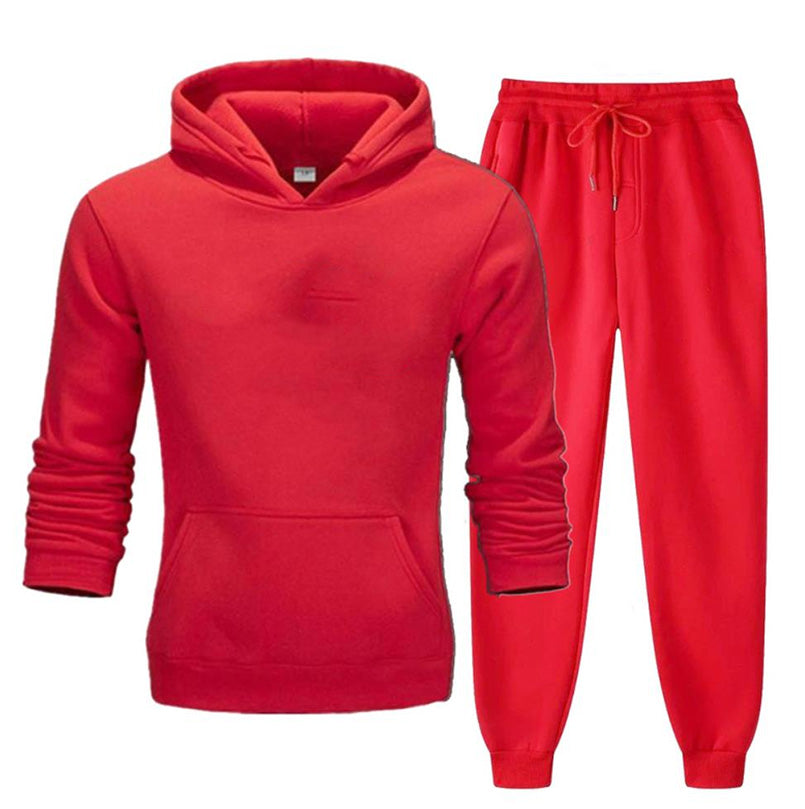 Men's Athletic Casual Two-Piece Suit - Lightweight Breathable Workout & Lounge Wear for Gym, Travel, and Everyday Comfort