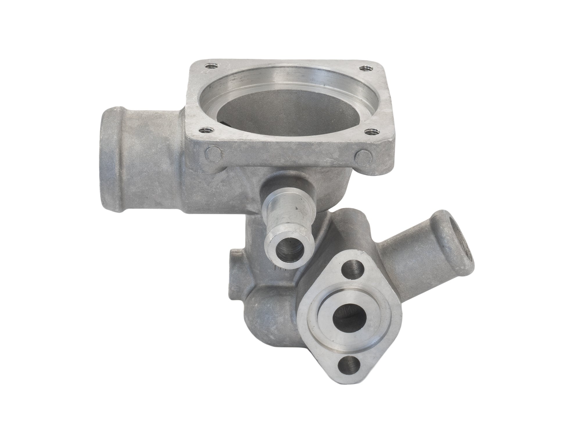 Aluminum Lower Thermostat Housing Replacement for VW 2WD & Syncro Models - Engine Cooling System Part for Vanagon & Eurovan
