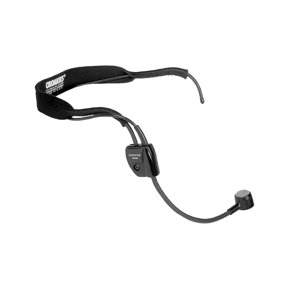 Shure WH20 Dynamic Headset Microphone - Professional Vocal Mic for Singers, Presenters & Broadcasters - Ideal for Live Performances, Podcasting & Studio Recording