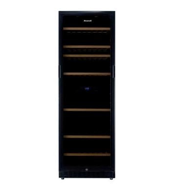 Brandt CB377V 153 Bottle Capacity Wine Cooler Refrigerator - Perfect for Home Bars, Restaurants, and Wine Storage Cellars