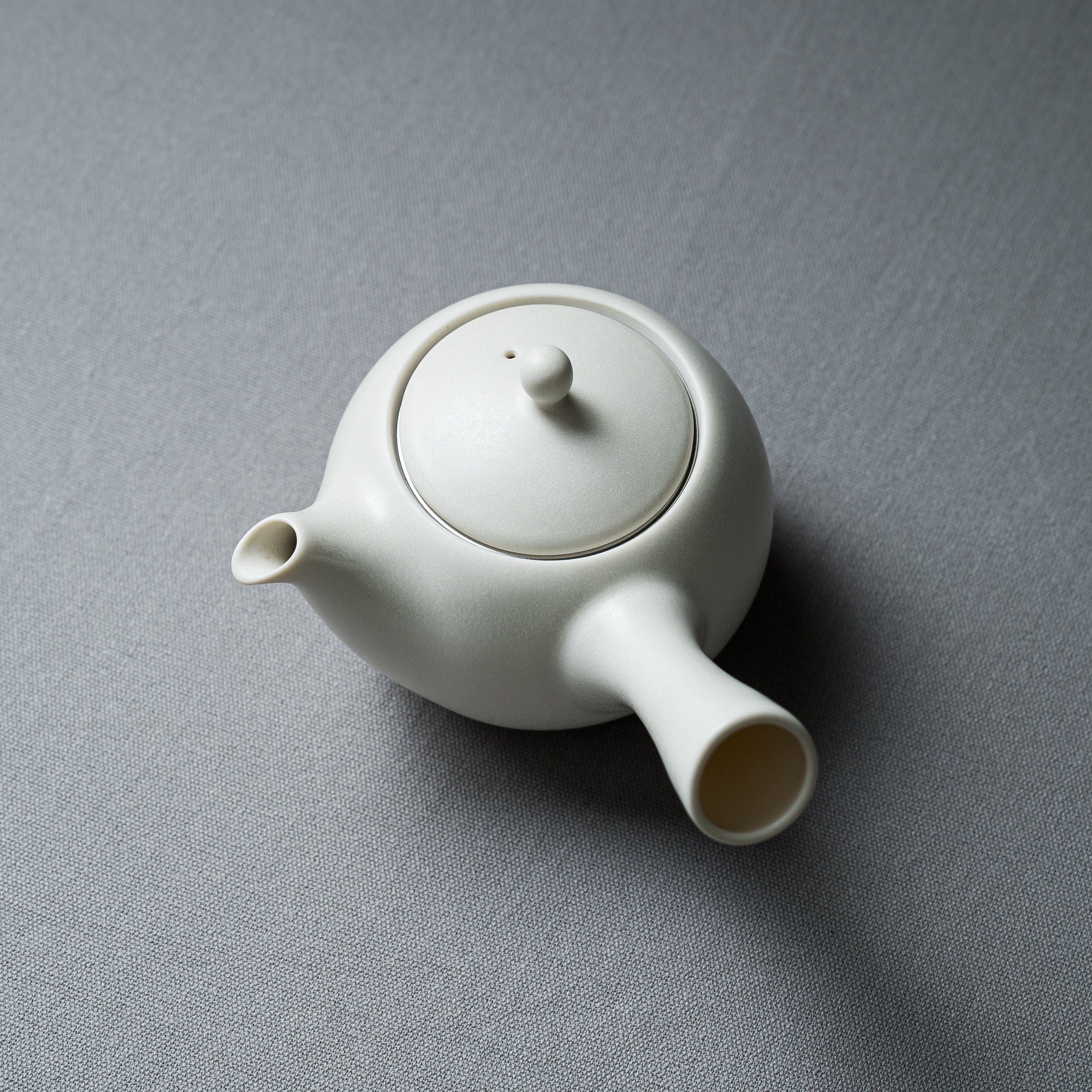 Yui Kyusu Japanese Teapot 330ml - Side Handle, 4 Colors - Perfect for Green Tea, Matcha & Herbal Brewing at Home or Office