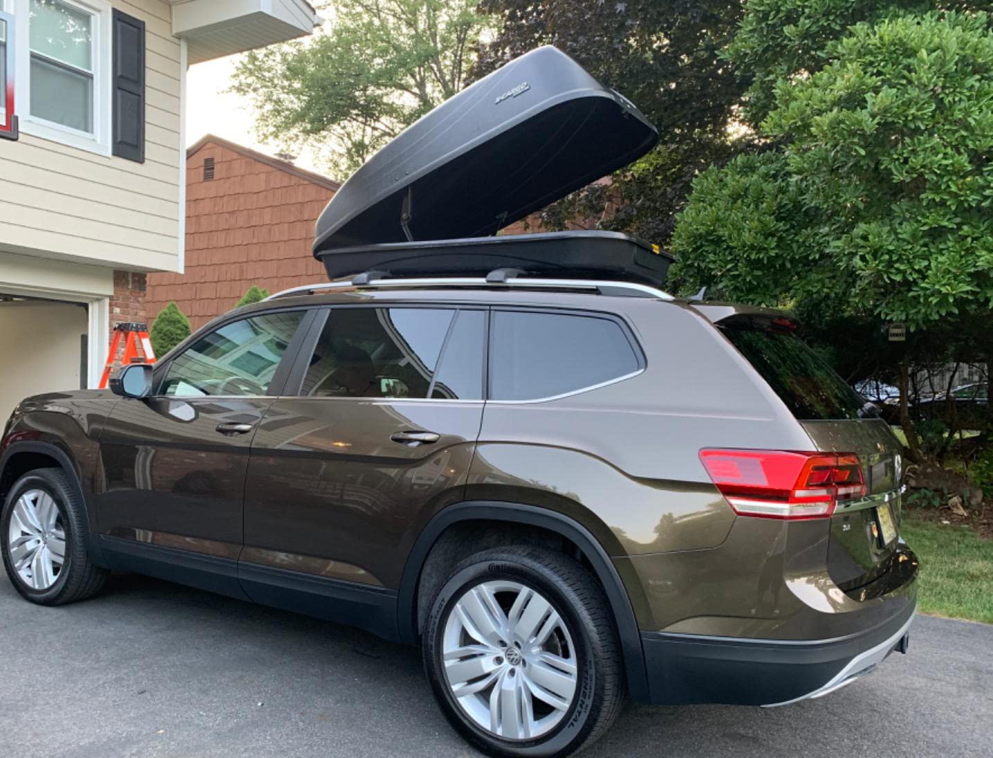 BrightLines Universal Roof Rack Cross Bars for Volkswagen Atlas (2017-2025) - Heavy Duty Aluminum Cargo Carrier for SUVs, Camping Gear & Outdoor Adventures