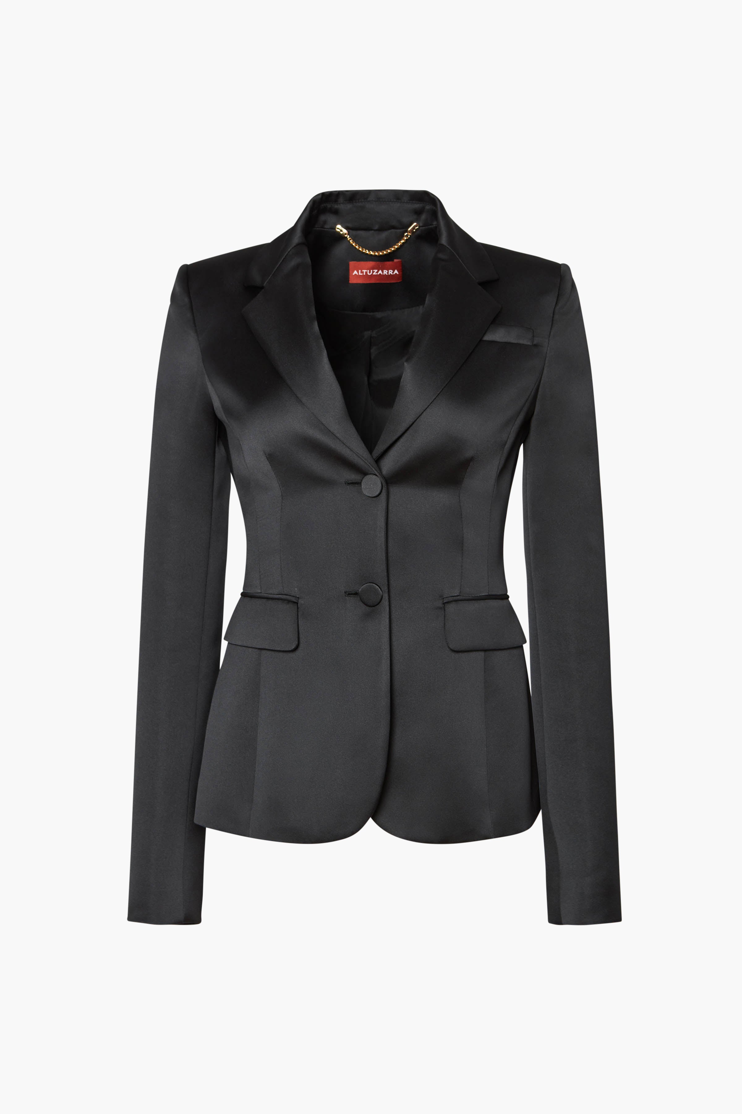 Fenice Women's Black Acetate Jacket - Lightweight Water-Resistant Outerwear for Hiking, Travel & Everyday Wear