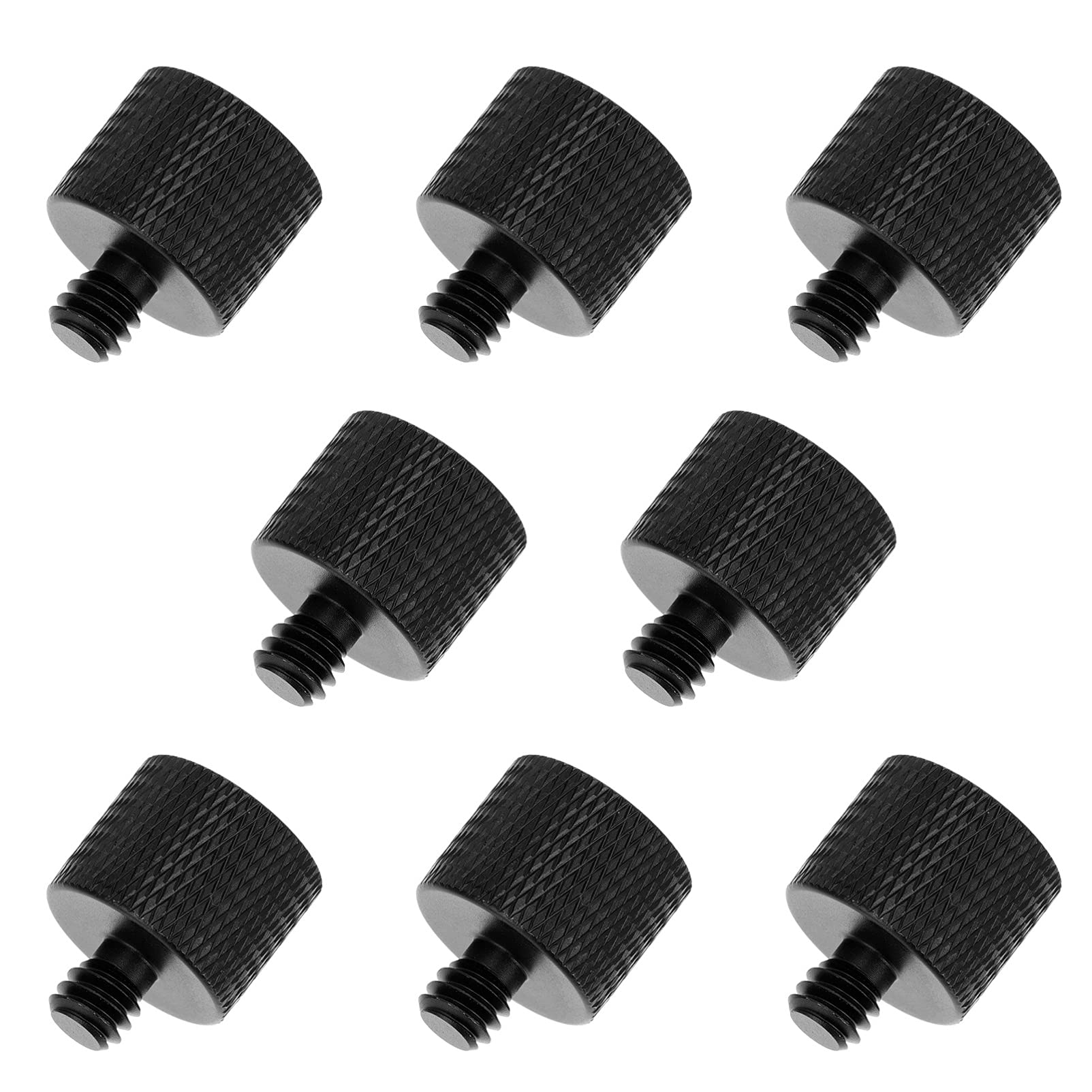 MILISTEN 8PCS Microphone Tripod Adapter - Camera Stand Screws for Professional Mic & Bracket Mounting
