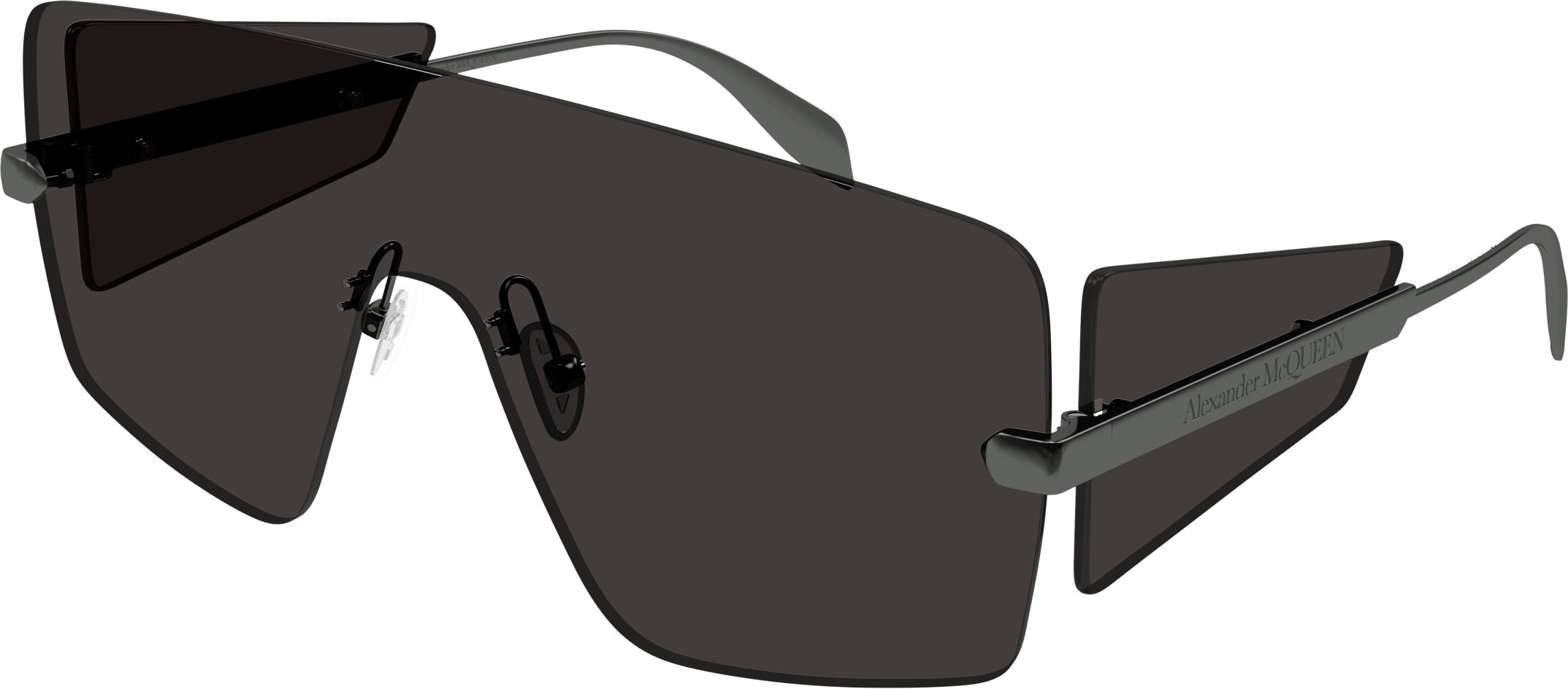 Alexander McQueen AM0460S Sunglasses - Luxury Designer Shades for Men & Women - UV Protection & Polarized Lenses - Perfect for Outdoor Activities, Travel & Fashion Statements