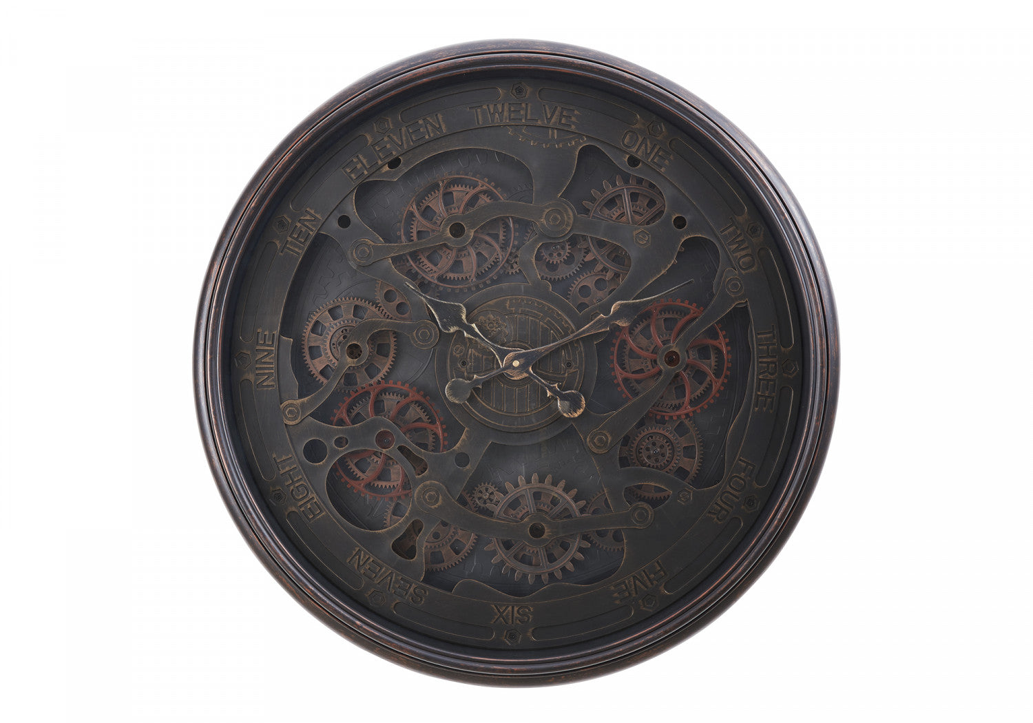 Chorus Clock - Stylish Black Wall Clock for Home & Office Decor | Perfect for Living Room, Bedroom, Kitchen