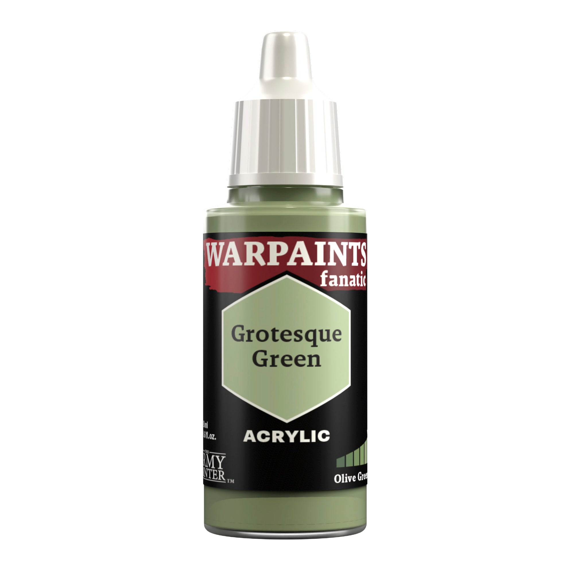 Warpaints Fanatic: Grotesque Green Face Paint - High-Quality Halloween & Cosplay Makeup for Horror & Fantasy Costumes
