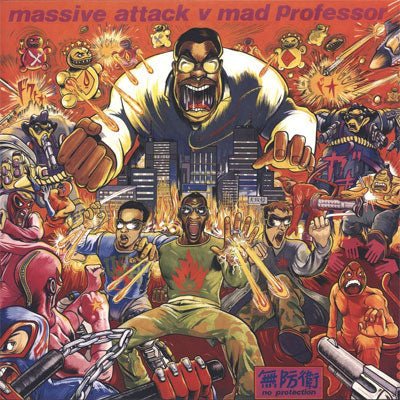 Massive Attack vs Mad Professor - No Protection Vinyl LP Record | Limited Edition Electronic & Dub Music | Perfect for DJs, Collectors & Music Enthusiasts