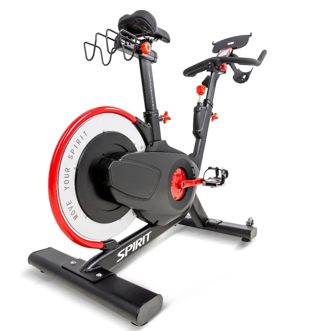 Spirit SB850 Commercial Indoor Exercise Bike - Heavy Duty Stationary Bike for Home & Gym Workouts - Perfect for Cardio Training, Spin Classes & Indoor Cycling