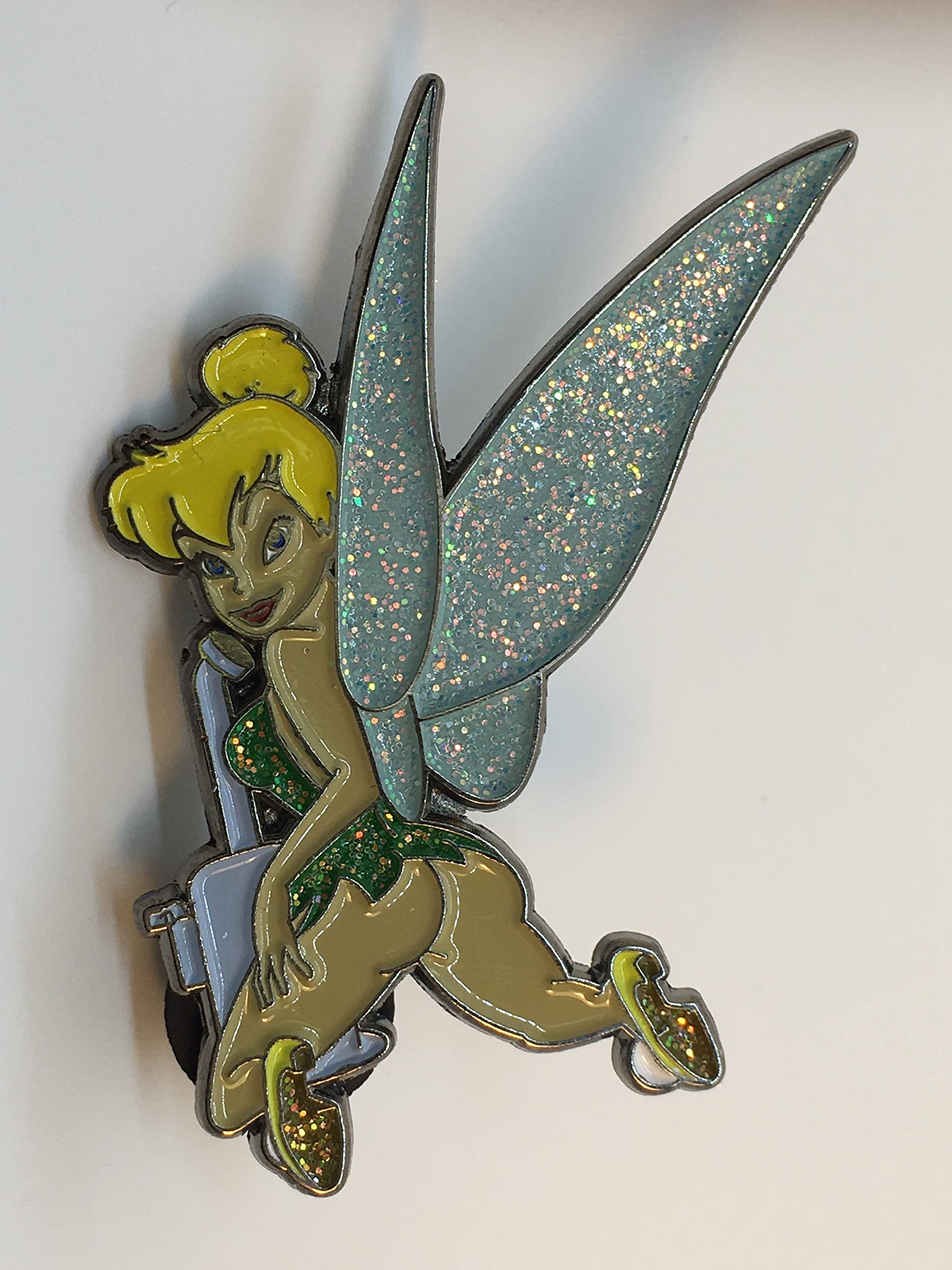 Vintage Psychedelic LSD Trippy Fairy Pixie Lapel Hat Pin - Hippie Deadhead Alloy Enamel Novelty Accessory for Music Festivals & Costume Parties