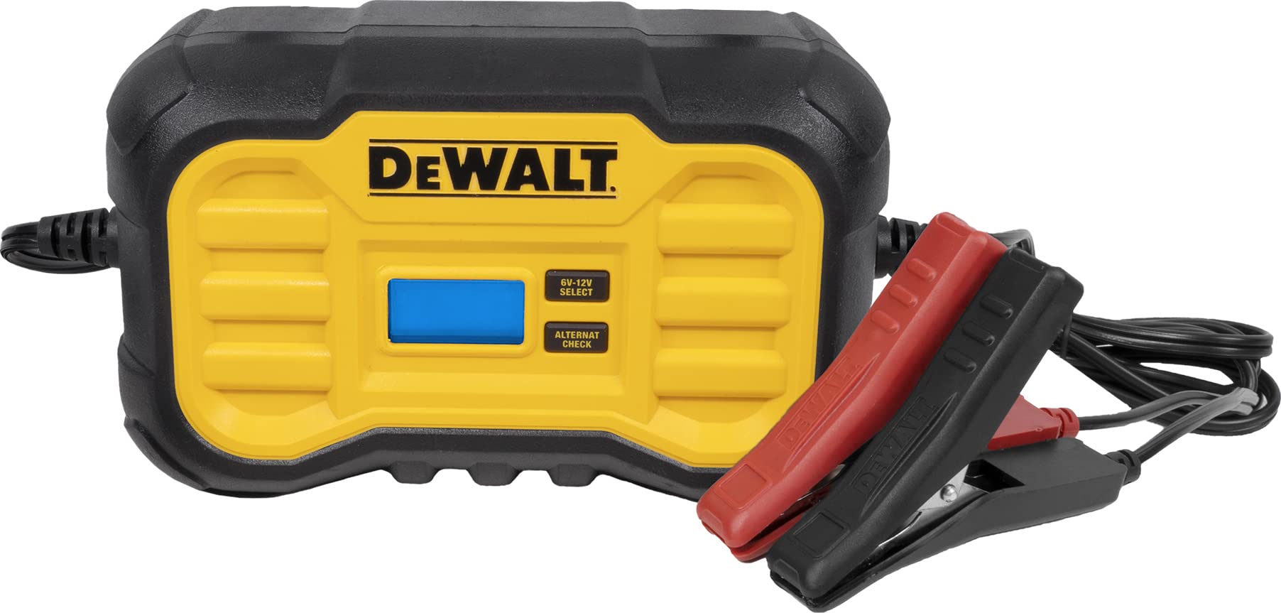 DeWalt DXAEC10 10 Amp Professional Battery Charger & Maintainer - Trickle Charger for Cars, Motorcycles, Boats & Power Equipment - Auto Battery Tender & Desulfator