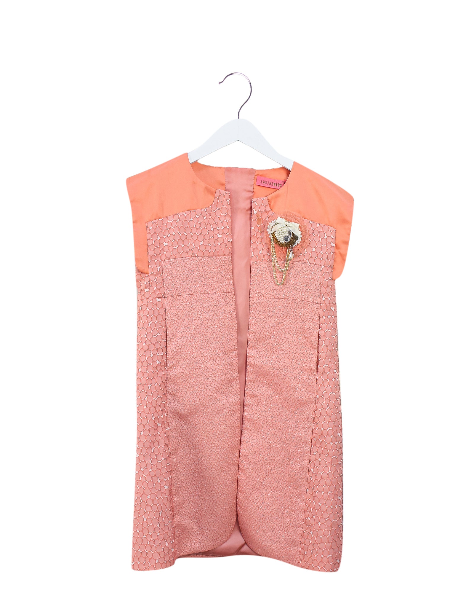 Anotah Kids Vest for Boys & Girls - Sizes 7Y & 8Y - Lightweight Puffer Jacket for School, Outdoor Play & Winter Activities