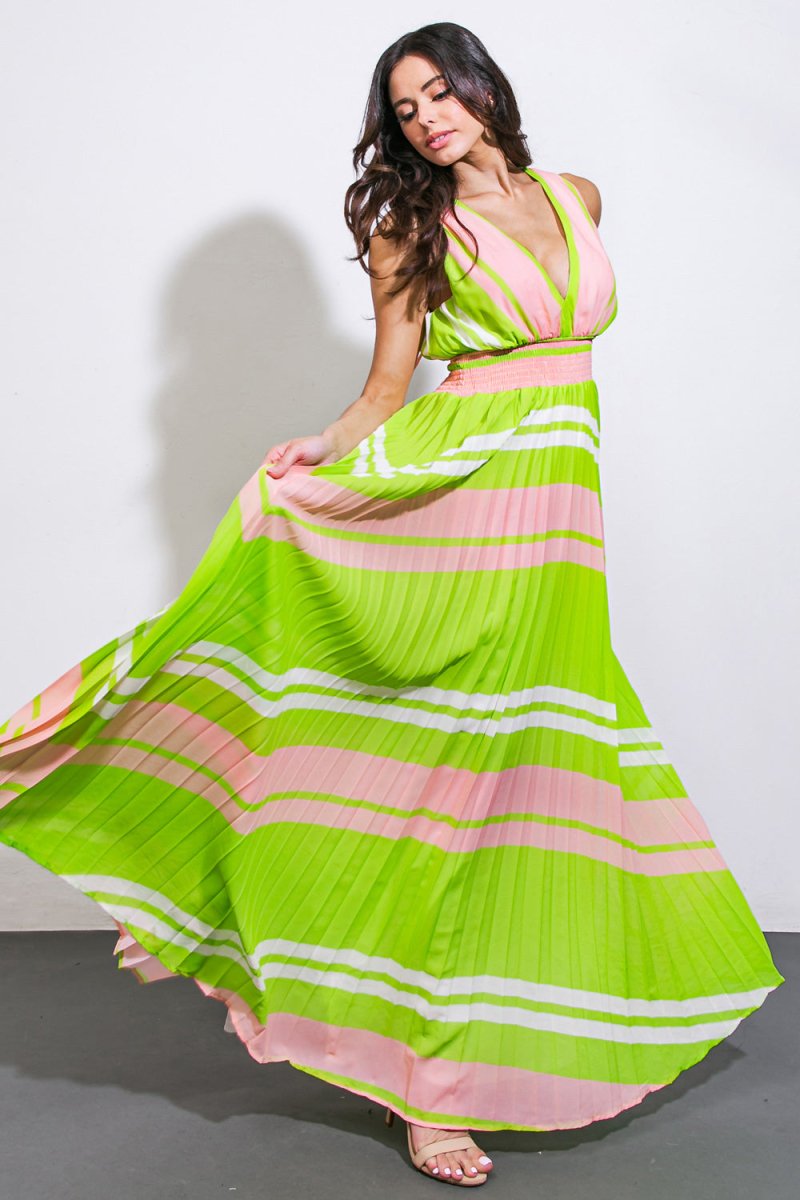 Quick Trip Woven Maxi Dress - Flowy Summer Beach Dress for Women, Boho Chic Vacation Outfit, Perfect for Travel, Beach Getaways & Casual Outings
