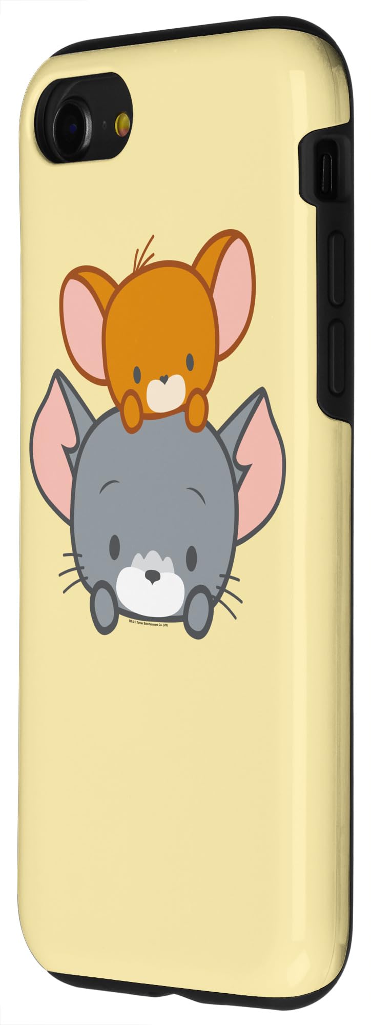iPhone SE (2020) / 7 / 8 Cute Tom and Jerry Chibi Phone Case - Durable Protective Cover for Everyday Use, Work & Travel