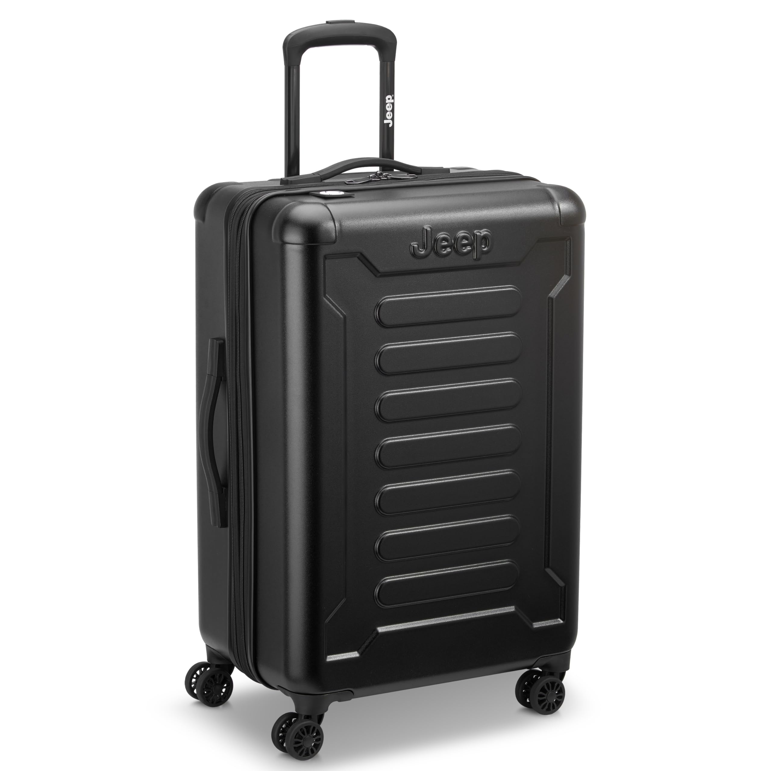 Jeep JH004C Expandable Hardside Spinner Wheel Luggage - Durable Suitcase for Travel, Business Trips & Vacations | Perfect Carry-On for Airlines, Road Trips & Adventure Travel