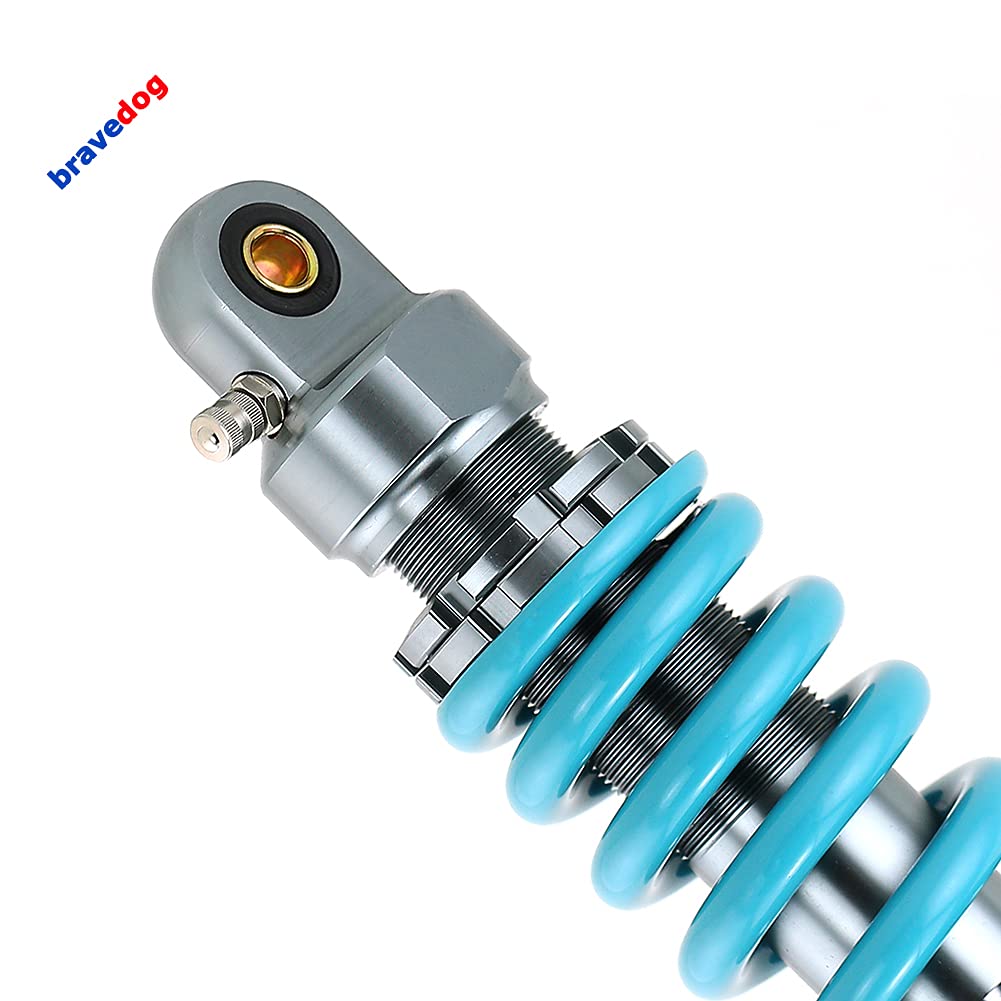 280mm Rear Shock Absorber for Dirt Pit Bike & ATV - Heavy Duty Suspension Spring Damper with Blue Coating | Off-Roading, Trail Riding & Motocross Accessories