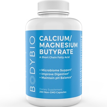 Premium Calcium Magnesium Butyrate Supplement - Supports Gut Health & Digestion - Ideal for Leaky Gut, IBS Relief & Immune System Support