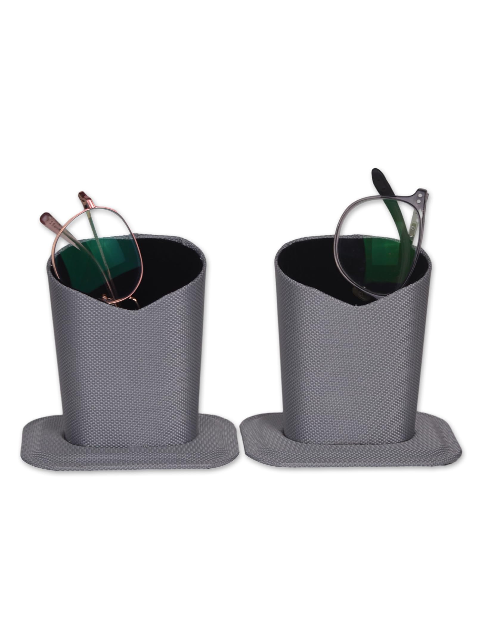 Baitaihem 2-Pack Eyeglasses Holder Stand - Protective Desk & Nightstand Organizer - Perfect Birthday & Christmas Gift for Glasses Wearers - Ideal for Home, Office, and Travel Use