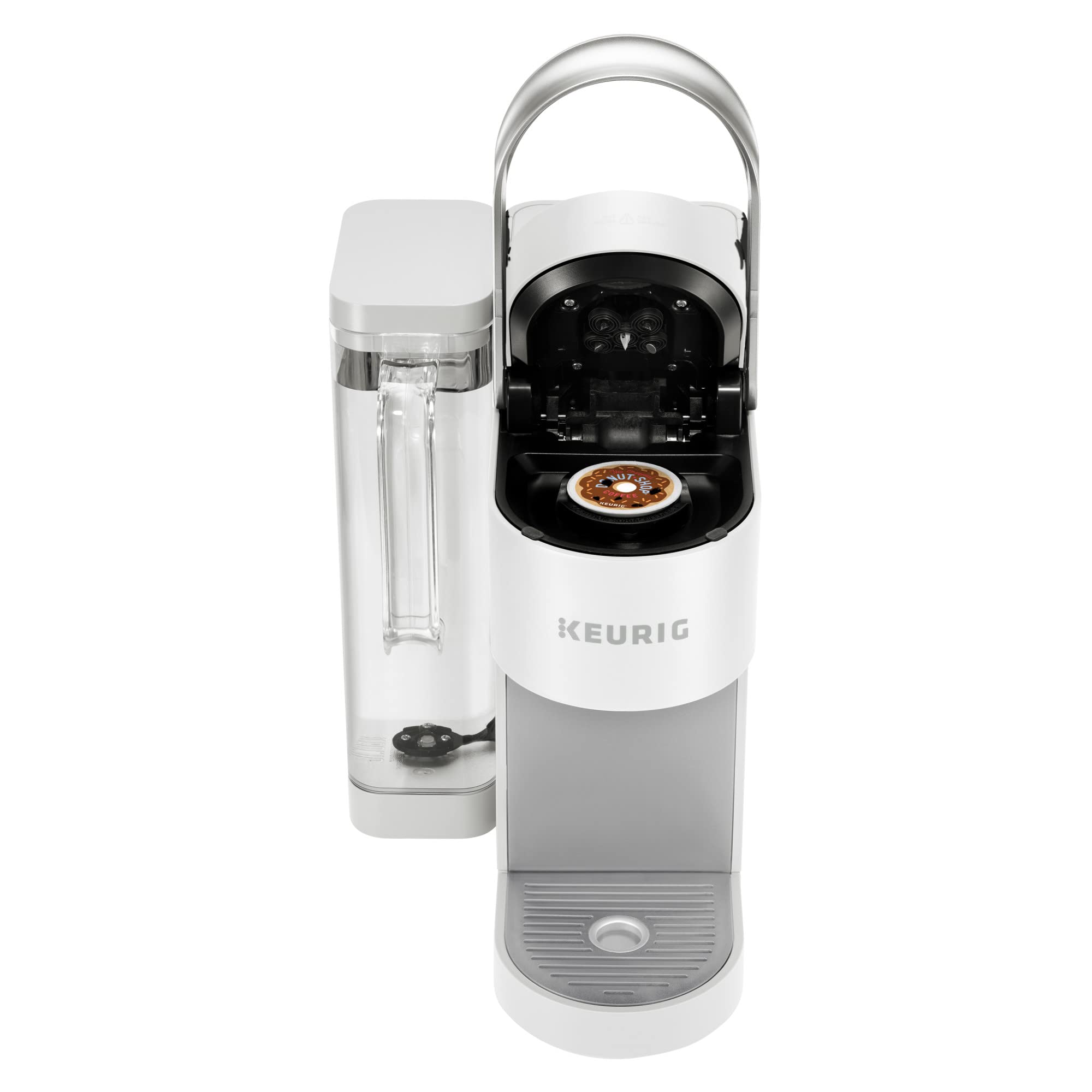 Keurig K-Supreme SMART WiFi Single Serve Coffee Maker - 4 Brew Sizes, 66oz Removable Water Reservoir, Alexa Compatible, White - Perfect for Home, Office & Kitchen Use