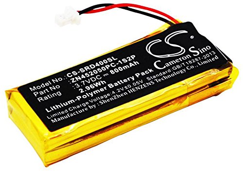 Synergy Digital Cardo G4 Wireless Headset Battery Combo Pack - 2 x SDHP-P1477 Replacement Batteries for Motorcycle Bluetooth Headsets - Perfect for Long Rides & Group Communication