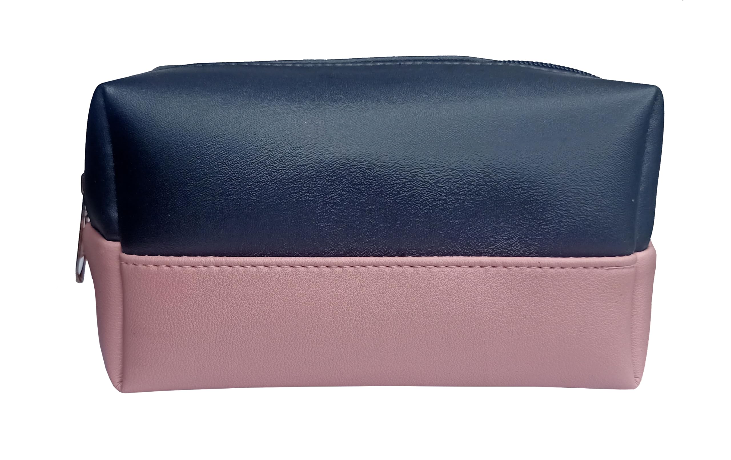Kartbrink Women's Makeup Pouch Set of 2 - Travel Cosmetic Organizer Bag, Toiletry & Makeup Accessories Storage (Pink & Pink/Black) | Perfect for Travel, Gym & Daily Beauty Essentials