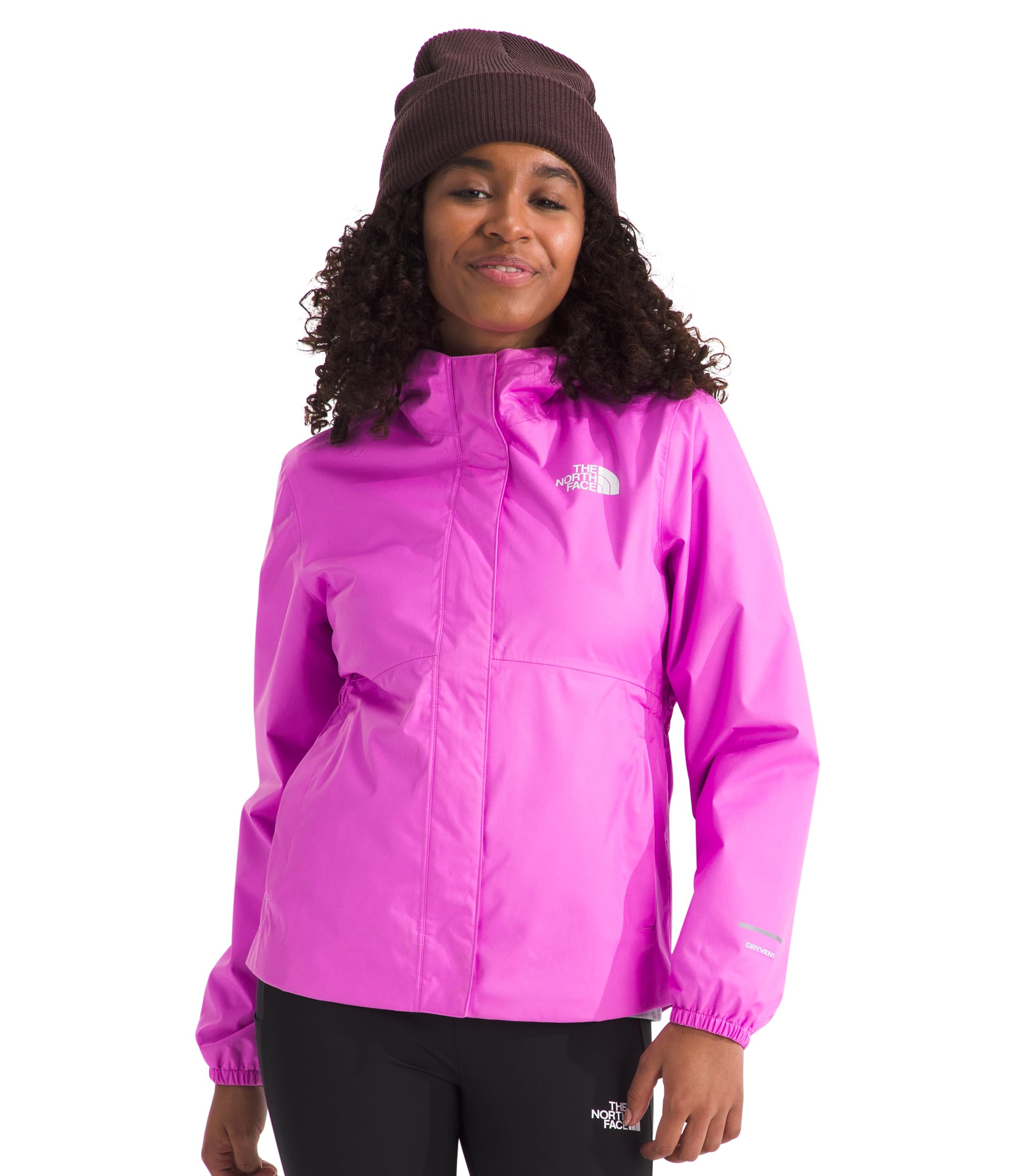 THE NORTH FACE Girls' Antora Waterproof Rain Jacket - Lightweight Windproof Hooded Coat for Outdoor Activities, Hiking & School (Toddler & Kids Sizes)