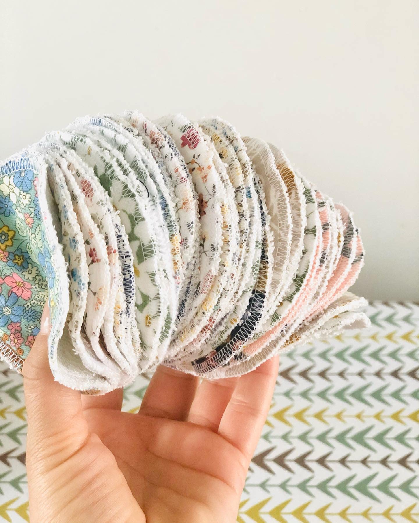 Eco-Friendly Reusable Makeup Remover Pads - 5 Pack Bamboo Cotton Rounds with Soft Fleece Backing | Gentle Face Cleansing for Daily Skincare Routine