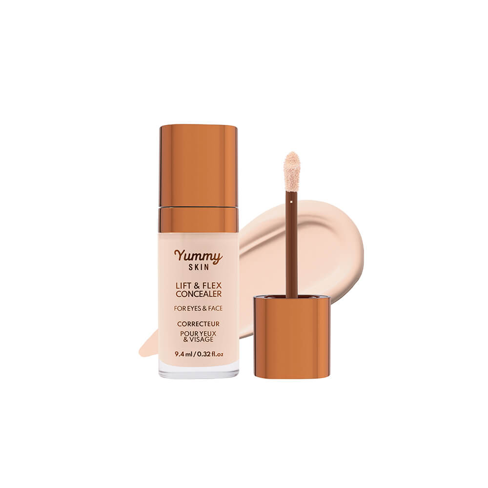 Danessa Myricks Beauty Yummy Skin Lift & Flex Concealer - Full Coverage, Hydrating, Crease-Proof Makeup for Dark Circles & Blemishes - Perfect for Everyday Wear & Special Occasions