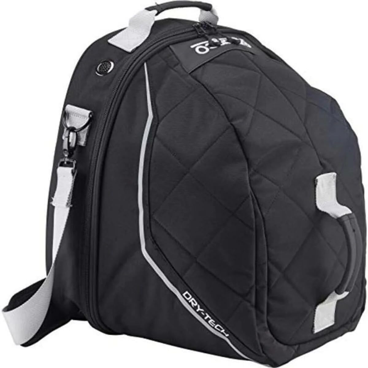 Sparco Helmet Bag for Racing & Motorcycle - Black/Silver - Durable Storage for Helmets, Gear & Accessories - Perfect for Track Days, Motorsports & Travel