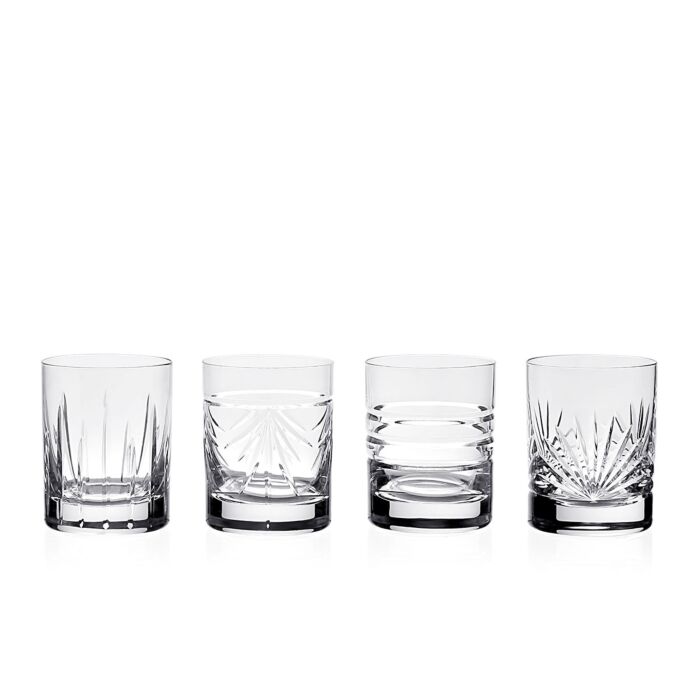 Dixie Set of 4 Premium Shot Glasses - Perfect for Whiskey, Tequila & Party Cocktails - Barware Essentials for Home & Entertaining