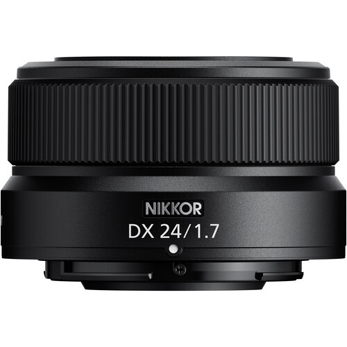 Nikon NIKKOR Z DX 24mm f/1.7 Lens for Nikon Z Mirrorless Cameras - Perfect for Portrait, Street & Low Light Photography