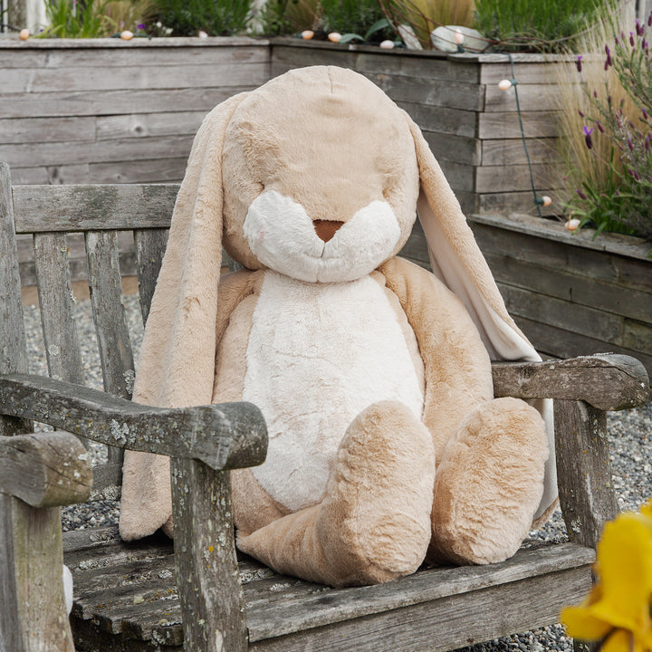 Grand 41 Floppy Nibble Bunny Stuffed Animal - Soft Plush Toy for Kids & Adults | Perfect for Cuddling, Gifts, and Nursery Decor