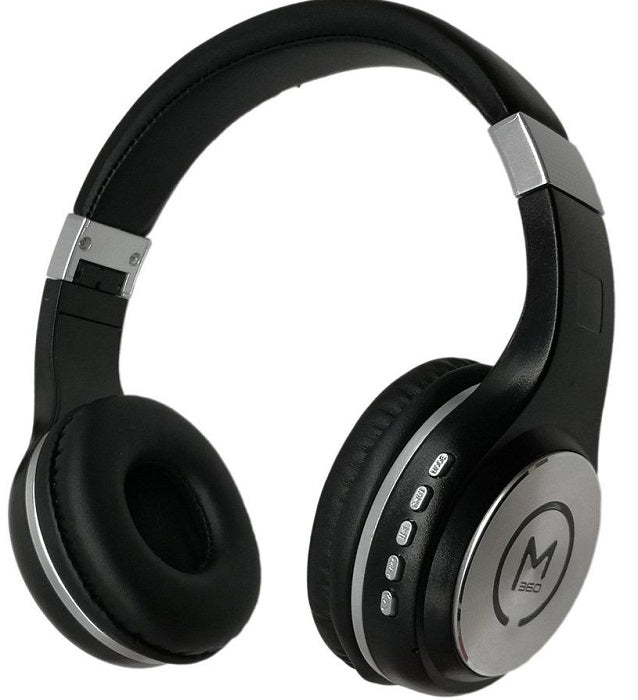 Morpheus 360 Serenity Wireless Bluetooth Over-Ear Headphones with Noise Cancelling - 3 Color Options (Black/White/Blue) - Perfect for Travel, Work & Gaming