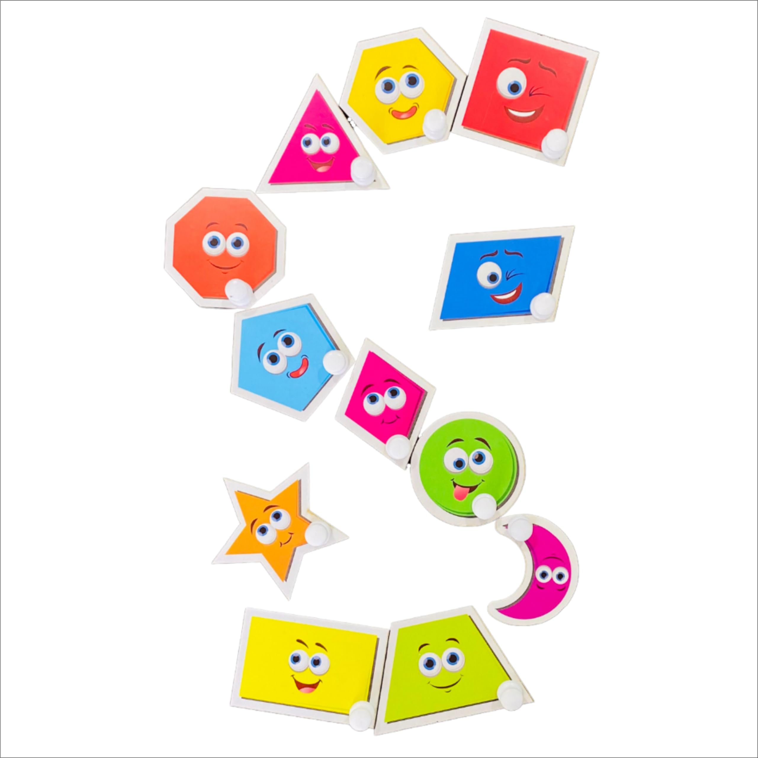 TodFod Wooden Gujarati Alphabet & Shapes Puzzle Toy for Kids – Educational Learning Board with Knob for Preschoolers (Gujarati Kakko) – Perfect for Early Childhood Development & Montessori Classrooms