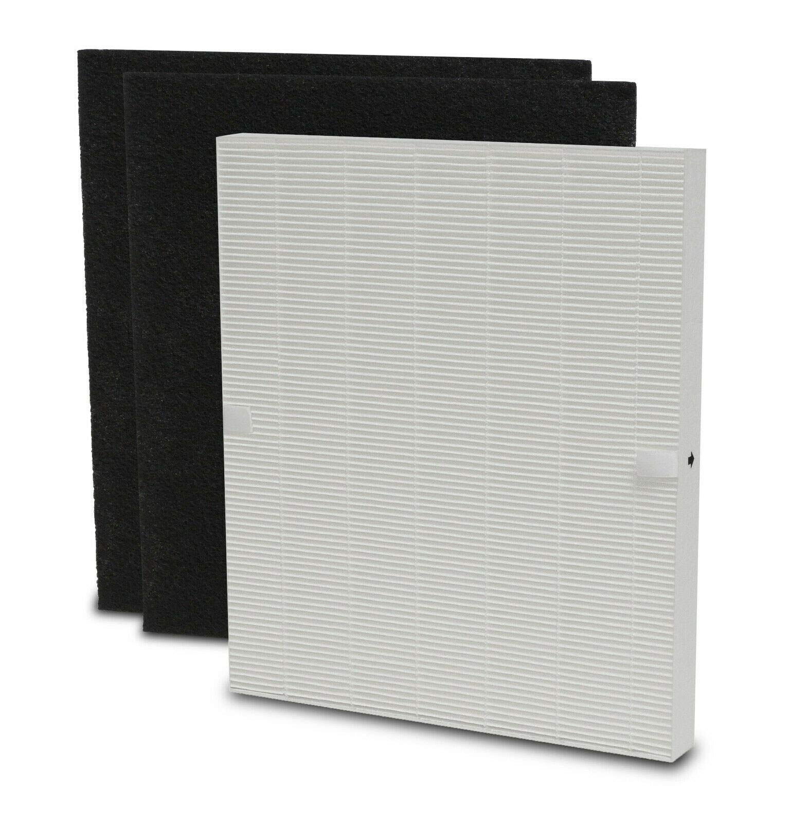 NATURAL-BREEZE Replacement HEPA Filter with Activated Carbon - Compatible with AP-1512HH Mighty Air Purifier - Filters Dust, Pollen & Odors - Perfect for Home, Office & Allergy Relief