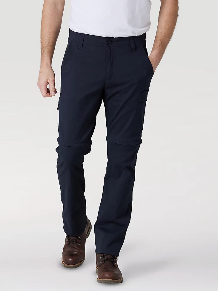 ATG By Wrangler™ Men's Convertible Cargo Pants - Jet Black - Durable Outdoor Hiking & Travel Pants for Adventure & Work