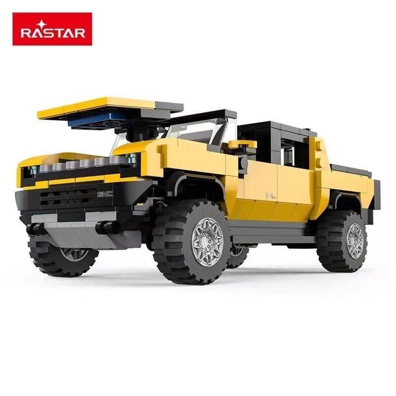 RASATR 93700 Hummer EV Pickup Truck - 1:24 Scale Die-Cast Model Car with Detailed Interior - Perfect for Collectors, Gifts, and Off-Road Adventure Displays