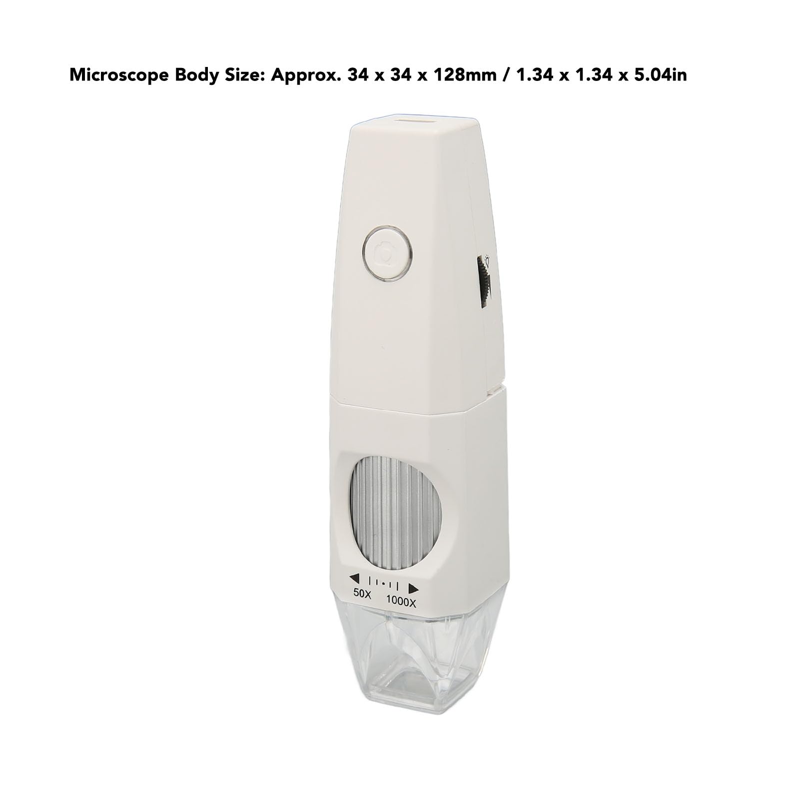 HD 1080P USB Digital Microscope - 50X to 1000X Magnification Wireless Microscope with Stand for Smartphone, PC & Laptop - Perfect for Coin Collecting, Jewelry Inspection & Science Education