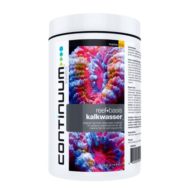 CONTINUUM Reef Basis Kalkwasser - Premium Calcium Supplement for Saltwater Aquariums | Ideal for Coral Growth & Marine Tank Maintenance