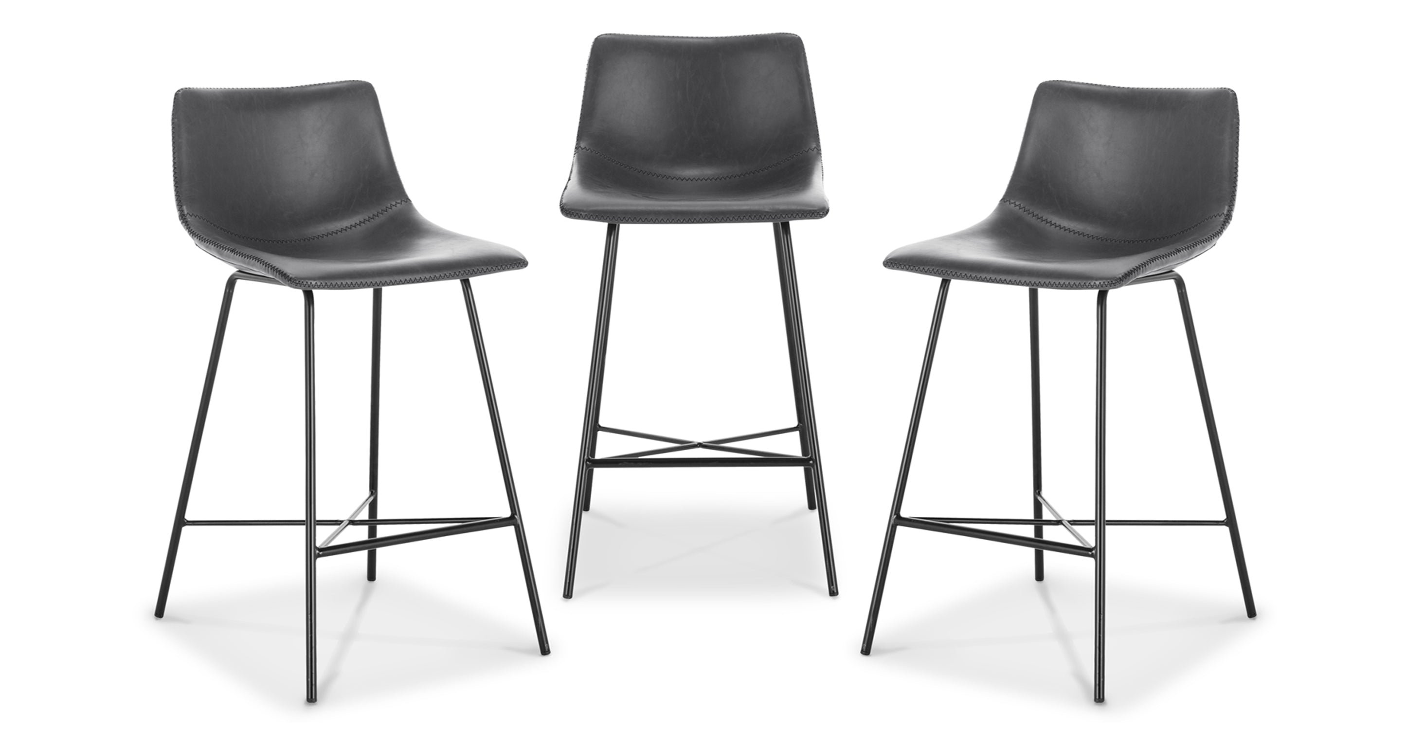 Paxton 24 Inch Counter Height Bar Stool - Adjustable Swivel Kitchen Island Stool for Dining, Breakfast Nook & Home Bar Use