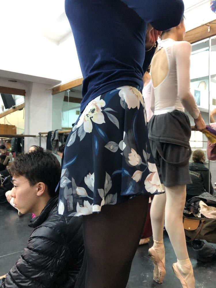 Girls Ballet Dance Skirt - Chiffon Wrap Tutu Skirt for Ballet, Dance Class, Performance & Practice - Perfect for Recitals, Ballet Shows & Dance Costumes