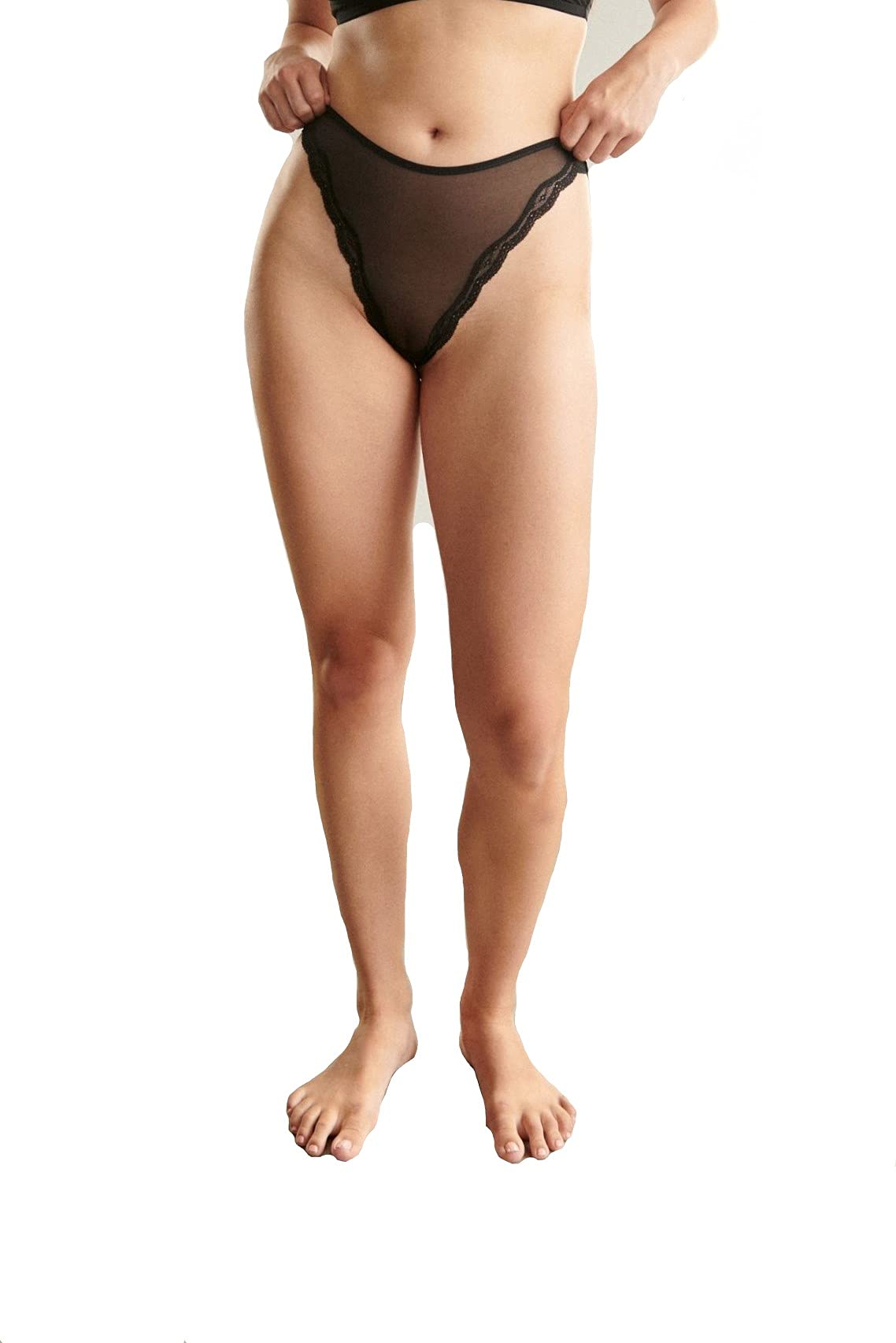 Blush Lingerie Lotus High Leg Thong - Sexy Women's Underwear for Special Occasions | Perfect for Valentine's Day, Anniversary Gifts & Romantic Nights
