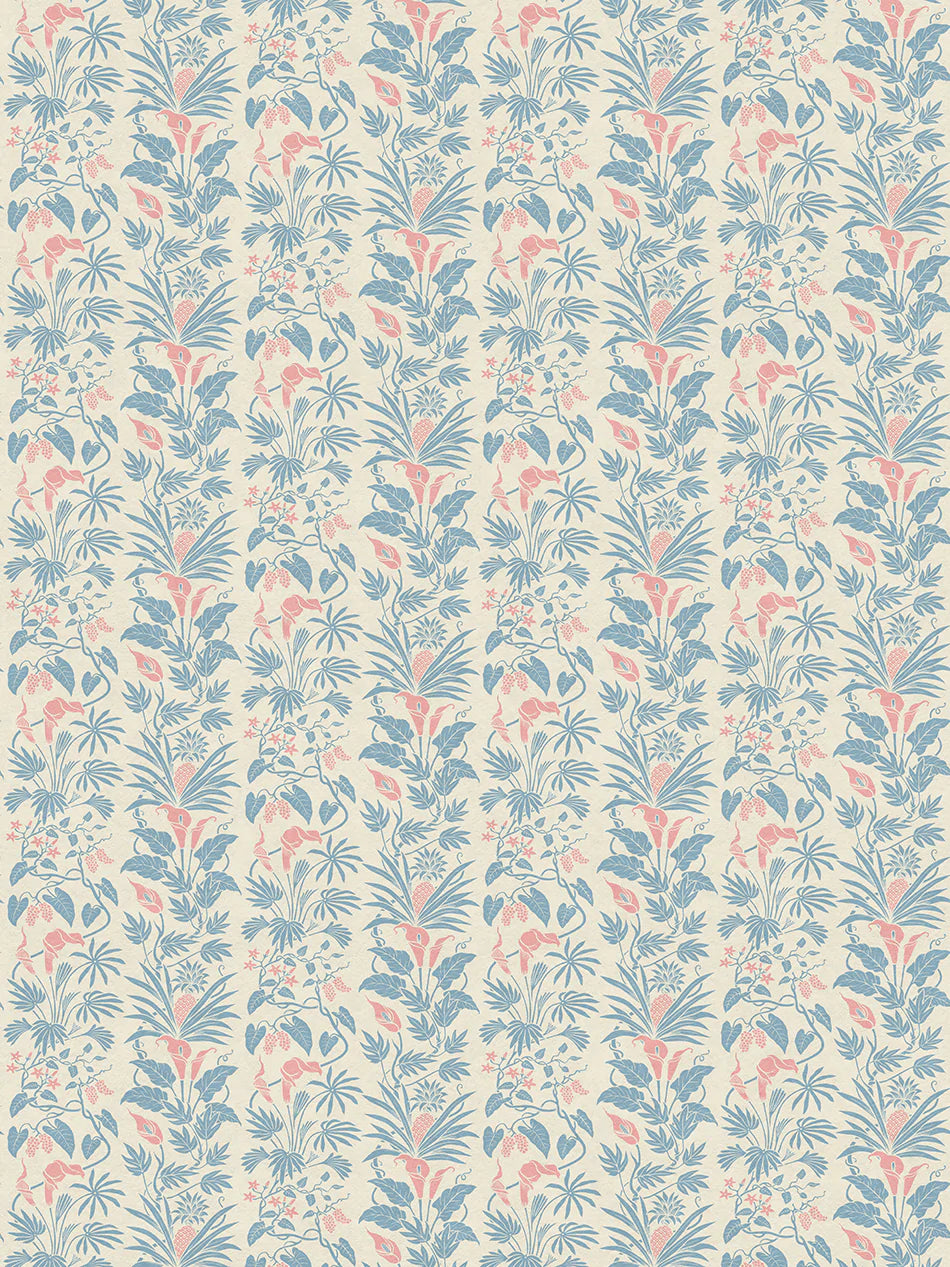 Little Botanist Wallpaper Sample - Peel & Stick Removable Wallpaper for Nursery, Bedroom, Office - Floral Botanical Design - Easy DIY Home Decor